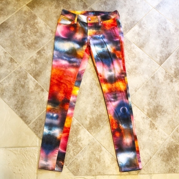 L’Amour Nanette Lepore galaxy denim leggings - Picture 2 of 12